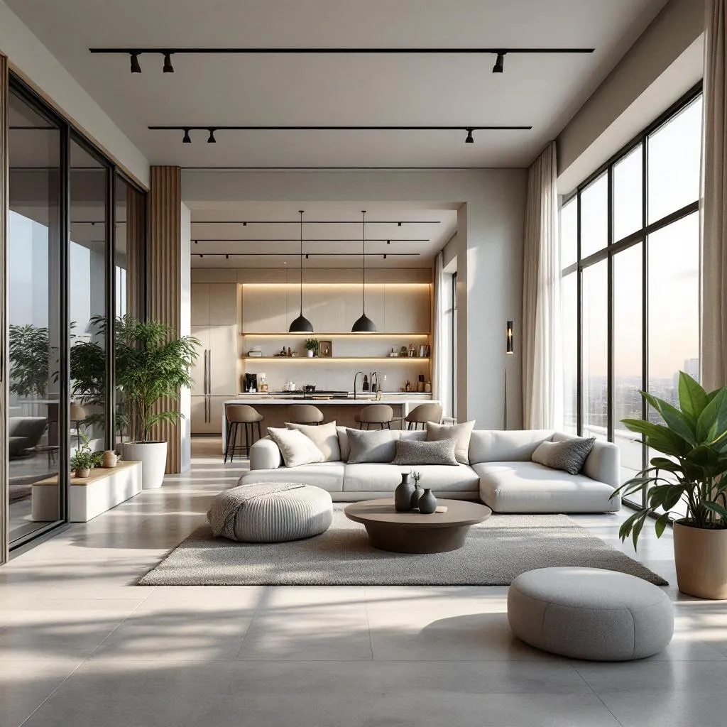 Vue moderne d