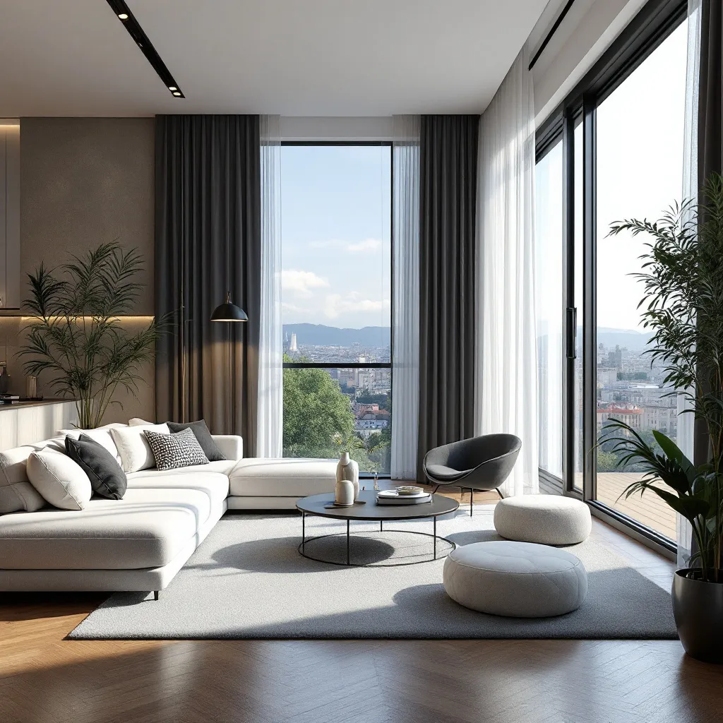 Vue moderne d