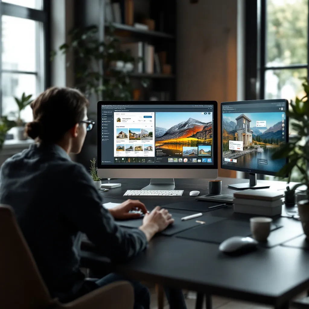 Vue immersive d