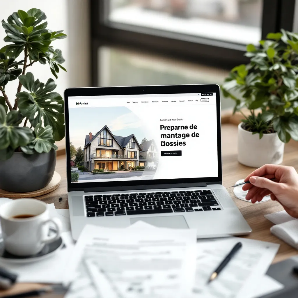 Montage de dossier immobilier pour l